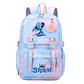 Stitch Large Capacity Backpack | Everyday Nylon Backpack with Anime Print for School and Travel - thumbnail 5