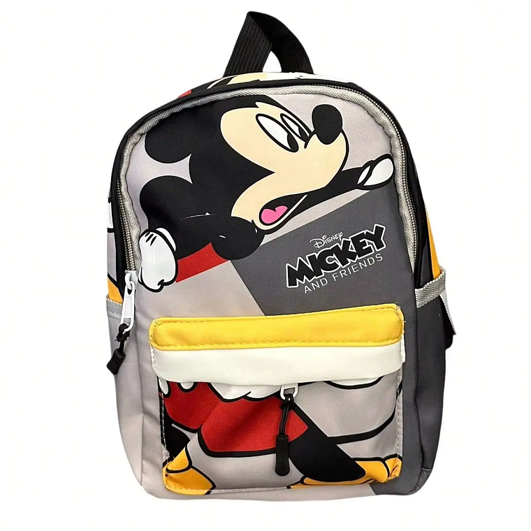 Mochila Casual Disney Mickey | Mochila Escolar e de Dia a Dia Unissex para Crianças, Meninas e Meninos 1