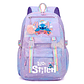 Stitch Large Capacity Backpack | Everyday Nylon Backpack with Anime Print for School and Travel - thumbnail 8