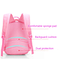 Pink Kitten Backpack with Bow | Girls' School Backpack with Diamond Details | Princess for Early Childhood and Elementary Education - thumbnail 2