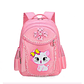 Pink Kitten Backpack with Bow | Girls' School Backpack with Diamond Details | Princess for Early Childhood and Elementary Education - thumbnail 3