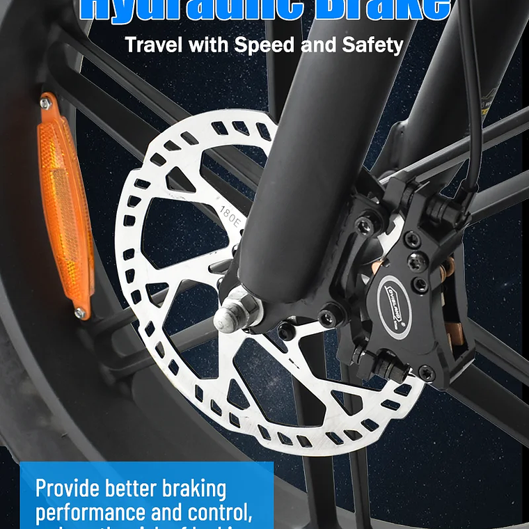 Bicicleta Elétrica Off-Road DEEPOWER H20 Pro 2000W | E-Bike Todo-Terreno com Bateria LG 48V 25AH, para 2 Pessoas 6