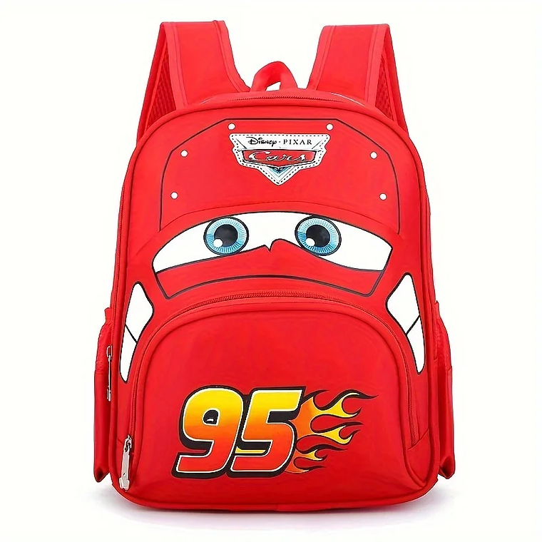 Mochila Escolar Infantil Disney 2025 | Mochila de Carro Cartoon para Crianças | Jardim de Infância e Uso Casual 5