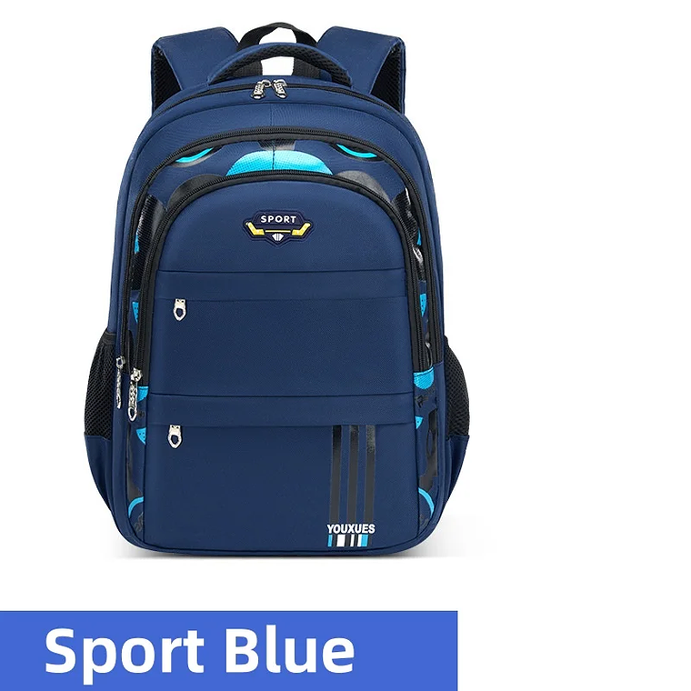 Waterproof School Backpack for Teenagers | Durable Nylon Backpack for Elementary School Boys 10