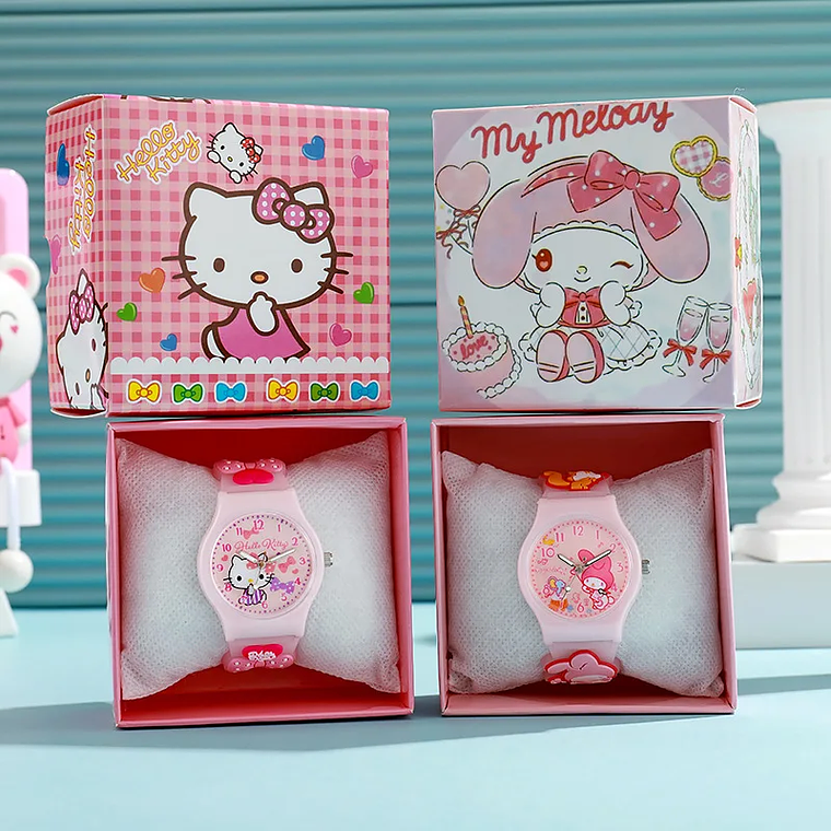 3D Collectible Watch Hello Kitty & Friends | Gift Box, Water Resistant | For Girls, Gift 2