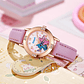 Disney Stitch Watch for Girls | Rhinestone Dial, Leather Strap | Water Resistant, Gift - thumbnail 3