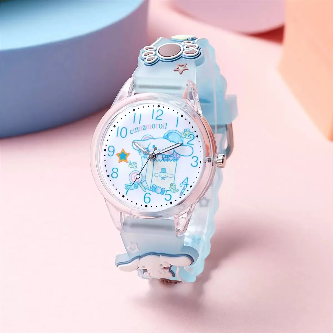 Relógio Hello Kitty Quartz para Meninas | Design Fofo, Resistente à Água 5ATM | Presente de Festa Fashion 3