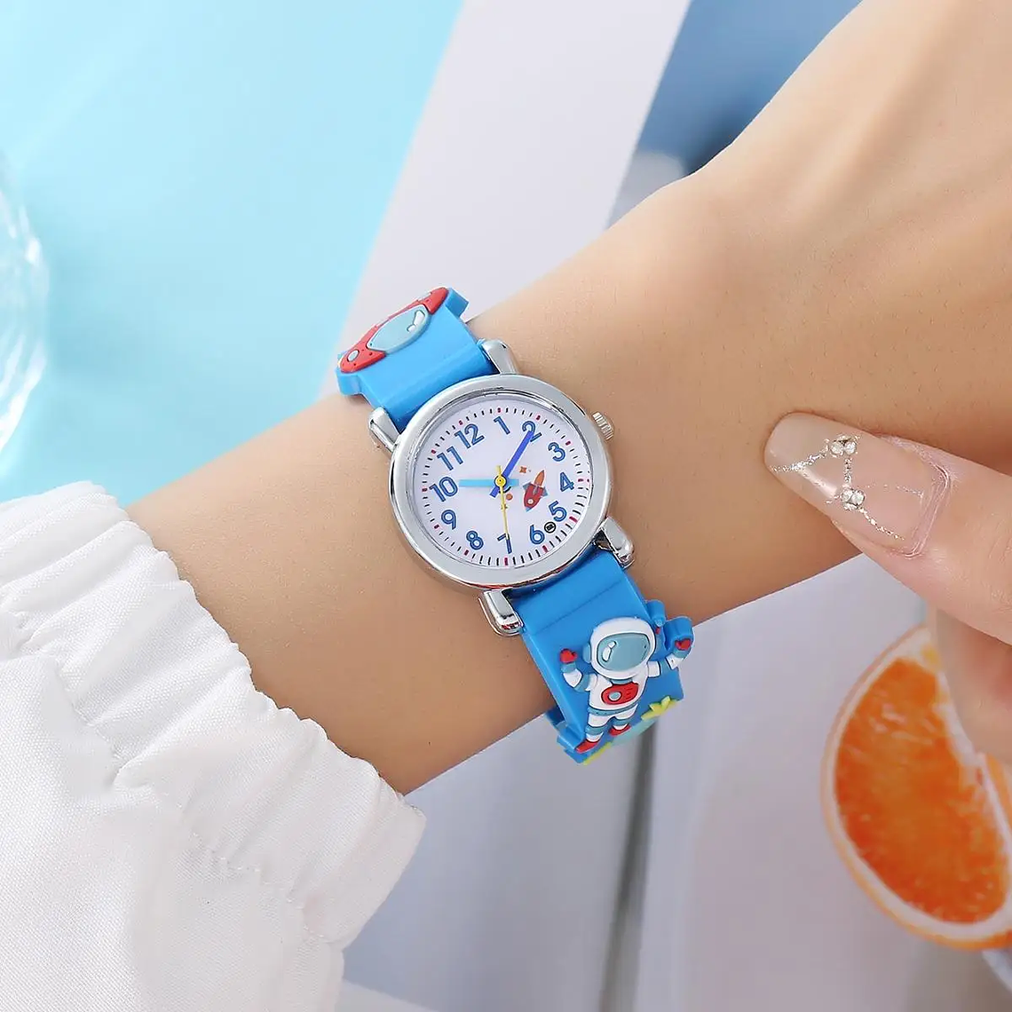 Children's Astronaut and UFO Watch | Space Themed, Quartz, Lightweight (16g) | For Students 5