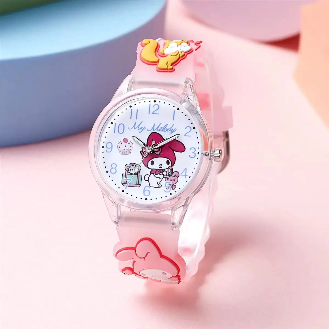 Relógio Hello Kitty Quartz para Meninas | Design Fofo, Resistente à Água 5ATM | Presente de Festa Fashion 8