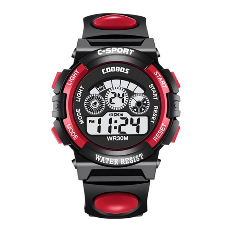 Children's Digital Light-Up Watch, Waterproof | With Alarm, Calendar, and Sports Modes | For Boys and Girls 7