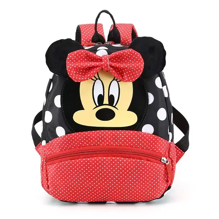 Mochila Infantil Disney Minnie 2025 - Mochila Escolar Kawaii Rosa para Meninas, Presente para Crianças e Jardim de Infância 10