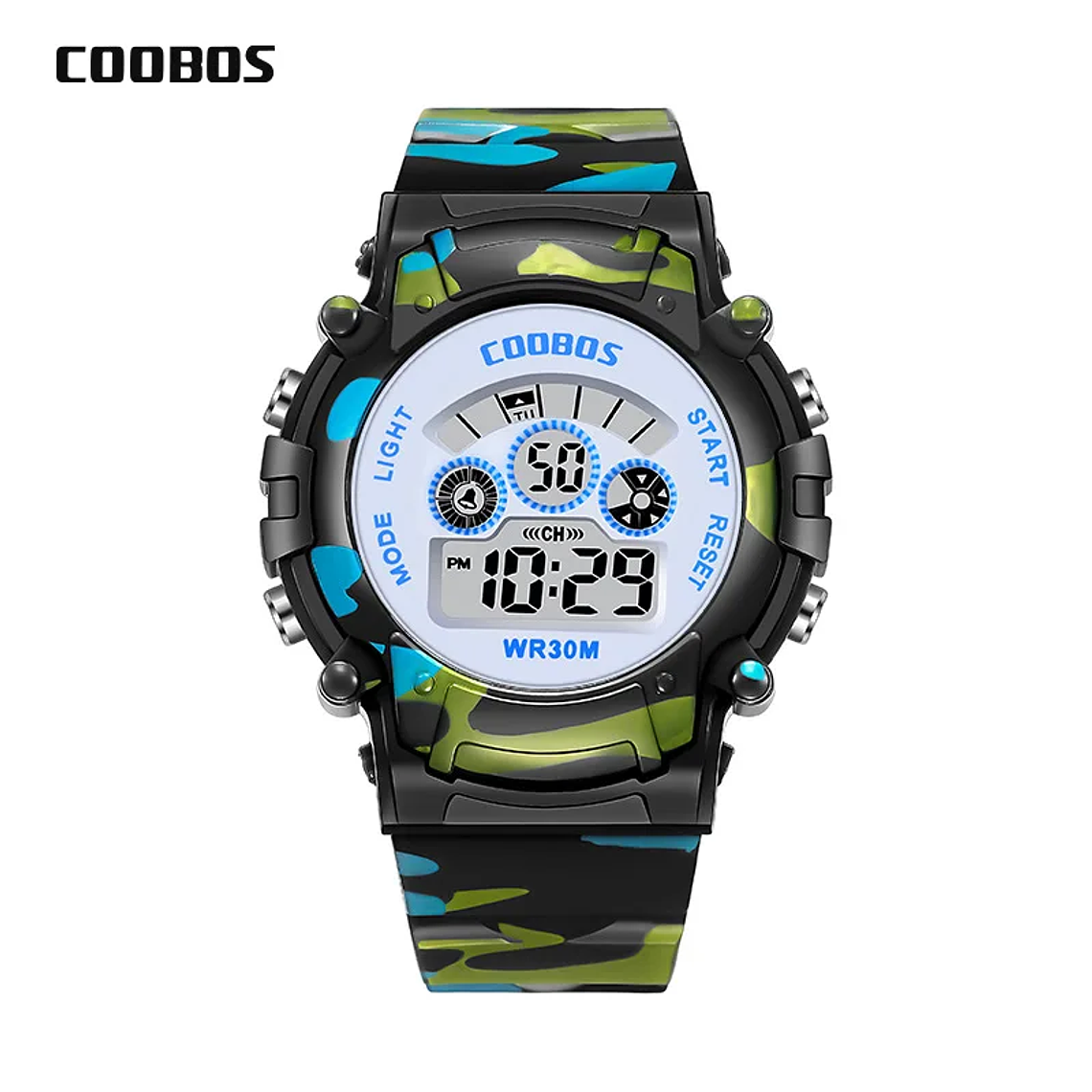 Children's Digital Light-Up Watch, Waterproof | With Alarm, Calendar, and Sports Modes | For Boys and Girls 9