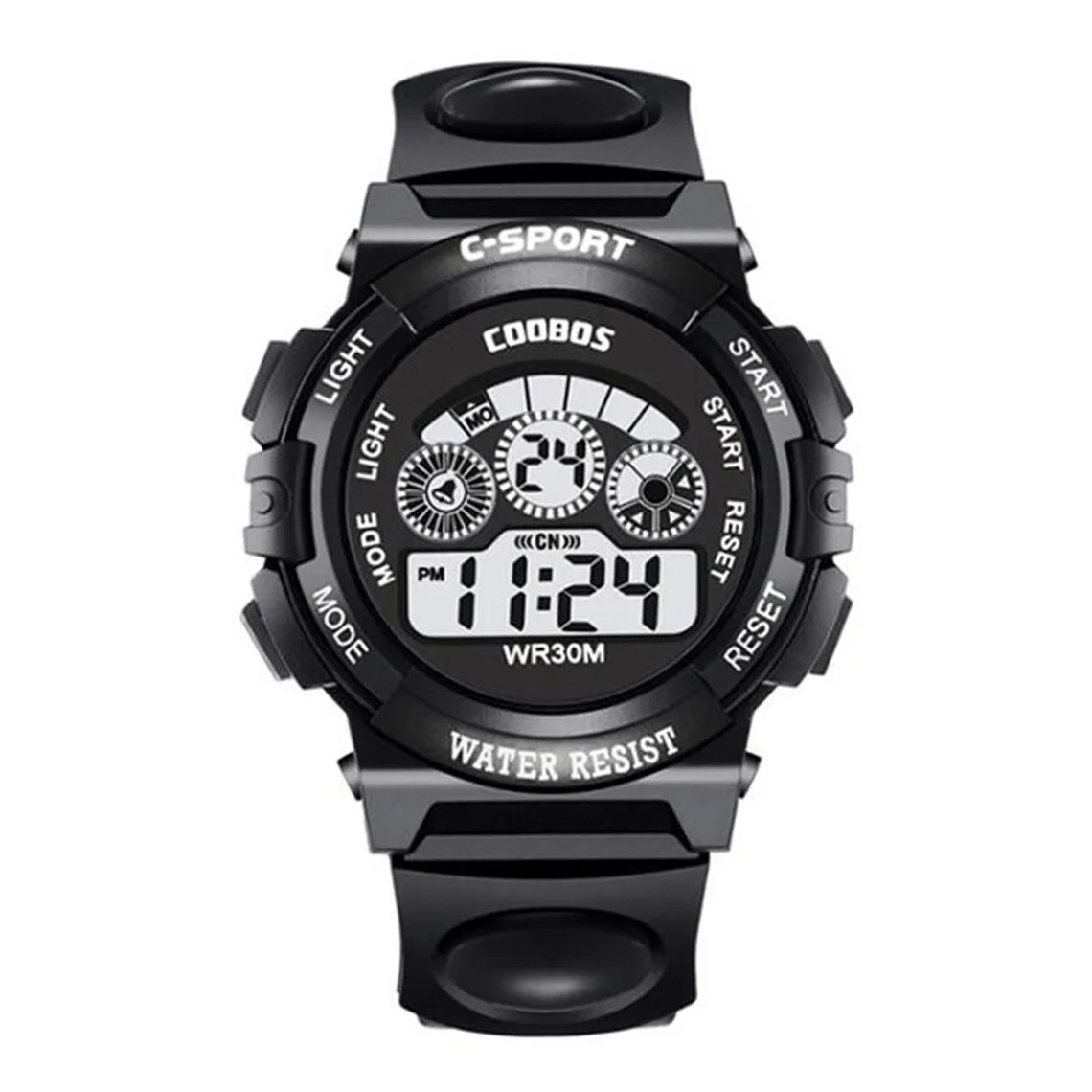 Children's Digital Light-Up Watch, Waterproof | With Alarm, Calendar, and Sports Modes | For Boys and Girls 14