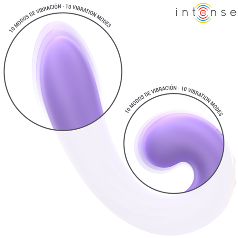 Meryl - Dual Vibration Stimulator for Clitoris and G-Spot | 10 Modes, 2 Motors, Ergonomic Design | Waterproof 4