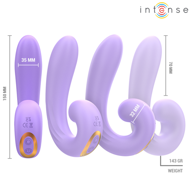 Meryl - Dual Vibration Stimulator for Clitoris and G-Spot | 10 Modes, 2 Motors, Ergonomic Design | Waterproof 5