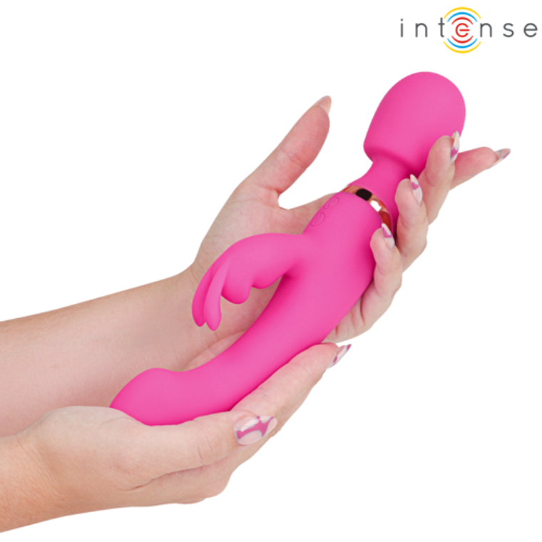Winona - 2-in-1 Double Vibrator Rabbit and Wand | G-Spot and Clitoral Stimulator, 10 Modes, Waterproof 3