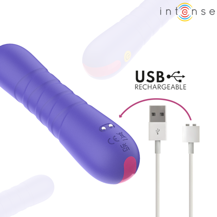 Stella - Vertical Penetration Toy with Realistic Movement | 10 Thrusting Modes, 90-Minute Battery Life | Waterproof 5