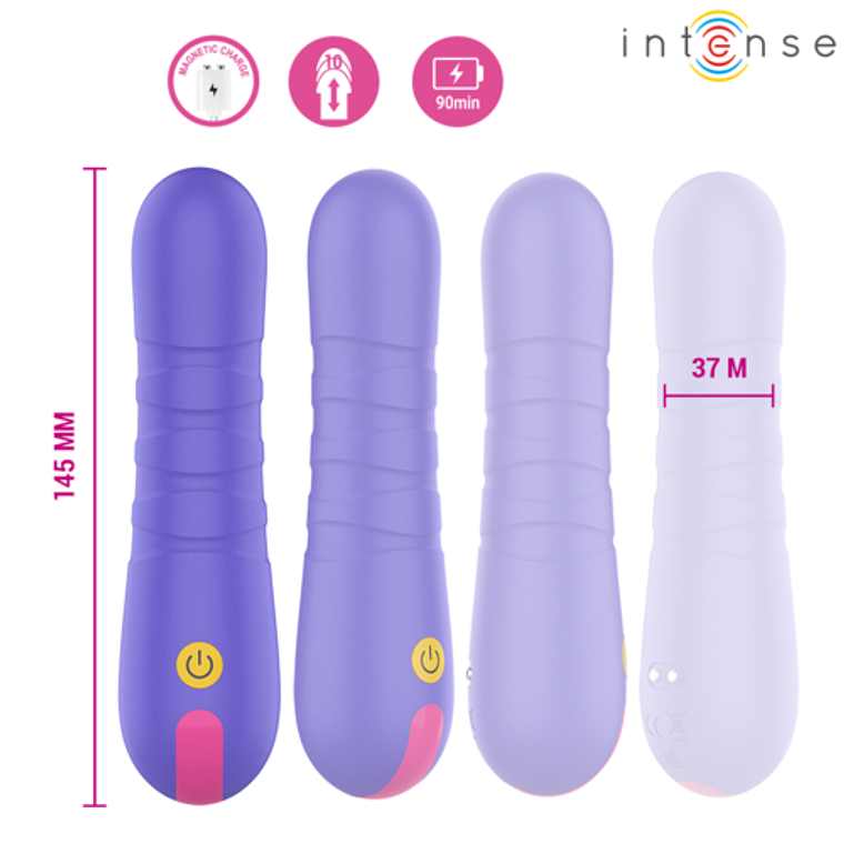 Stella - Vertical Penetration Toy with Realistic Movement | 10 Thrusting Modes, 90-Minute Battery Life | Waterproof 4