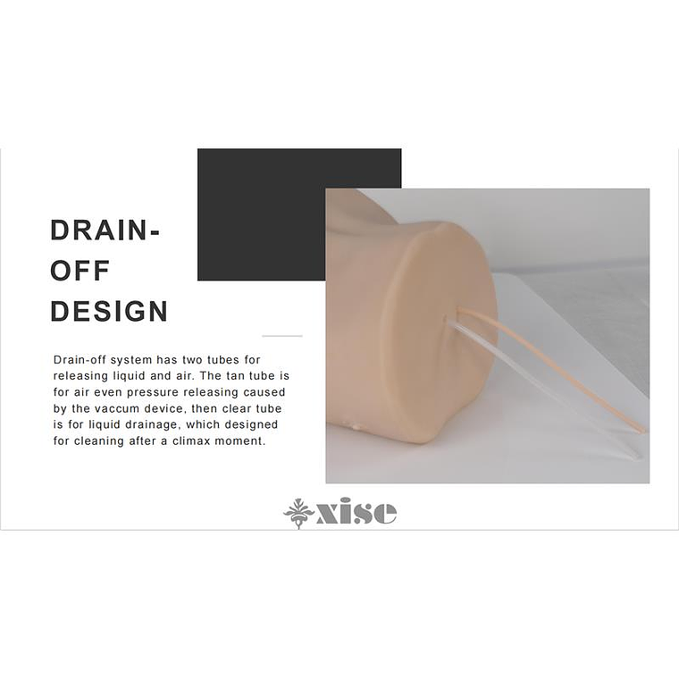 Torso XISE Wendy com Vibração e Efeito Succção: Prazer Realista e Compacto de 6 kg 13