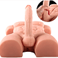 Torso de Boneco Amoroso Masculino 13kg com Dildo | Torso Sexual Masculino em TPE para Homens e Mulheres - Thumbnail 3