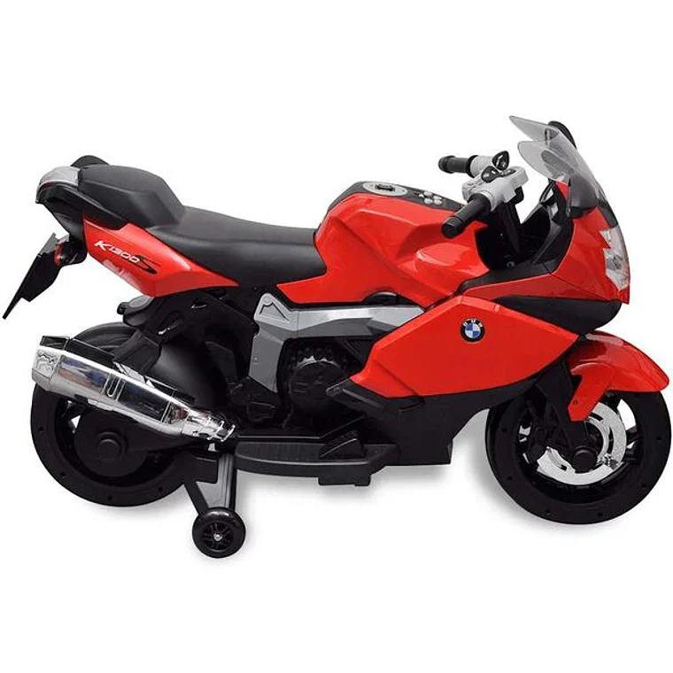 BMW 283 Electric Motorcycle for Kids - Red 6V | Children's Vehicle with Music and Realistic Sound 2