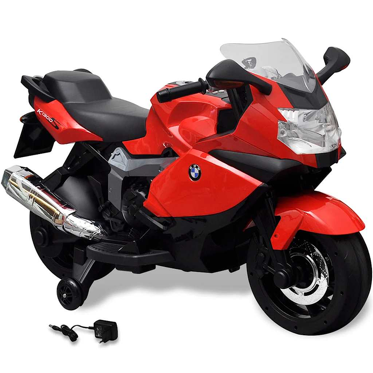 BMW 283 Electric Motorcycle for Kids - Red 6V | Children's Vehicle with Music and Realistic Sound 1