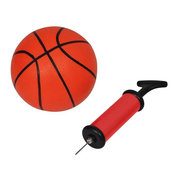 Conjunto de Mini Cesta de Basquetebol | Kit Completo com Bola e Bomba para Escritório ou Casa 7