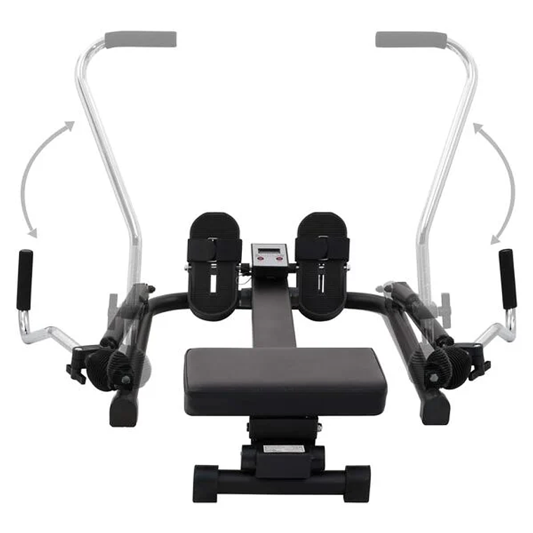 5-level rowing machine with hydraulic resistance. 3