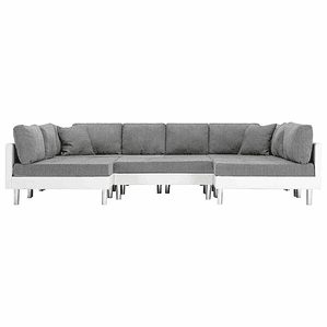 White Faux Leather Sofa vidaXL | Modern and Elegant Sofa for Living Room