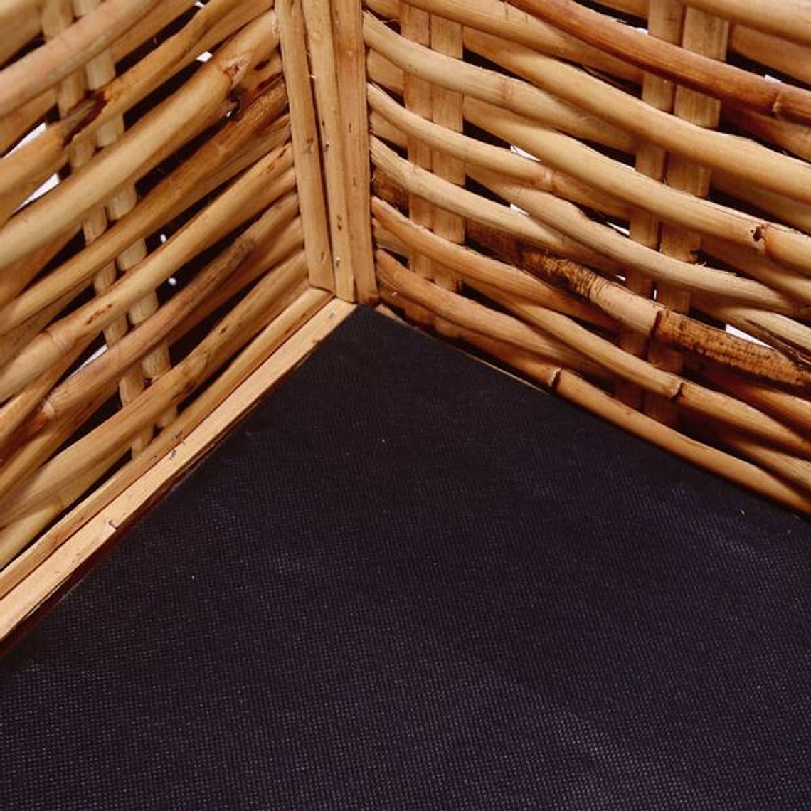 Conjunto de Sofás 15 Peças em Vime Genuíno vidaXL | Sofá de 2 e 3 Lugares com Almofadas 3