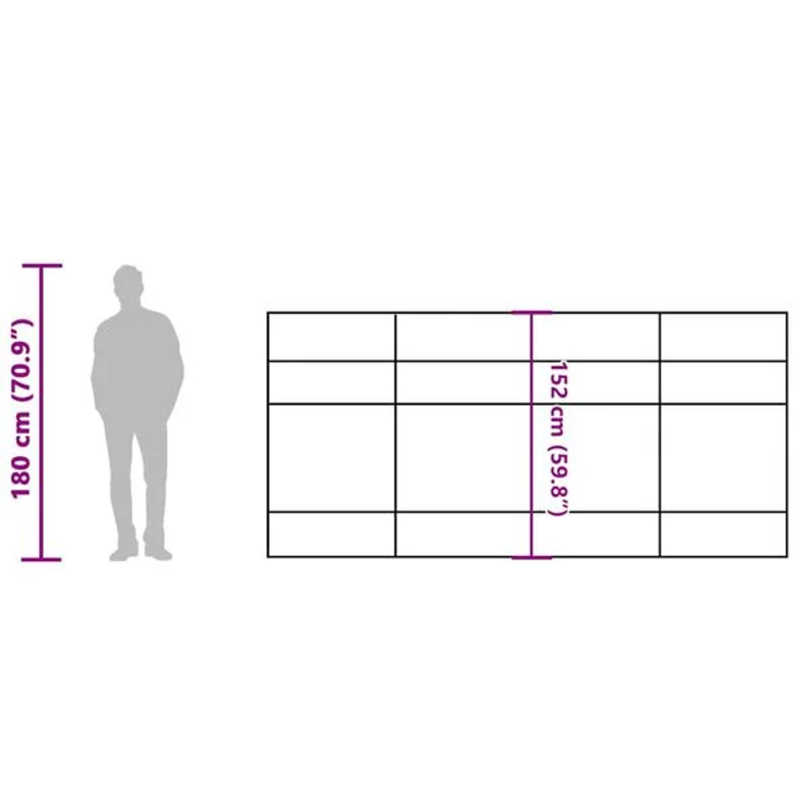 vidaXL 366 cm Camping Windbreaker | Waterproof and Windproof Barrier with Mesh Windows 13