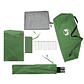 vidaXL 366 cm Camping Windbreaker | Waterproof and Windproof Barrier with Mesh Windows - thumbnail 7