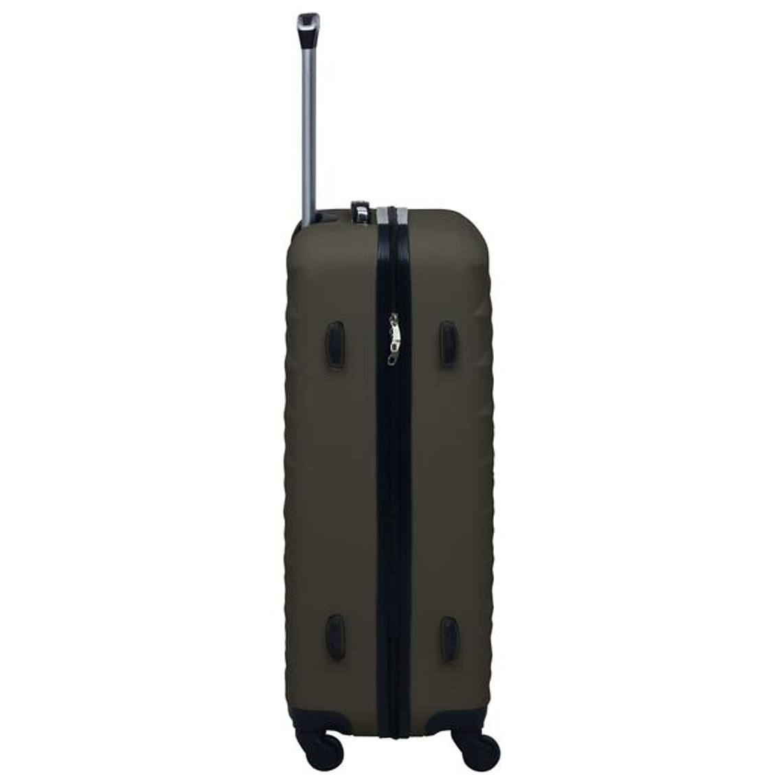 vidaXL 3-Piece Luggage Set | Rigid ABS Anthracite Trolleys (S, M, L) 7