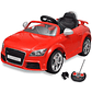 Carro Audi TT RS para crianças com controlo remoto - vermelho - Thumbnail 2