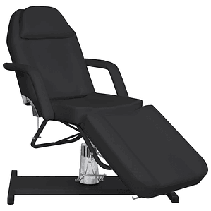 vidaXL Mesa de massagens 180x62x (87-112) cm preto