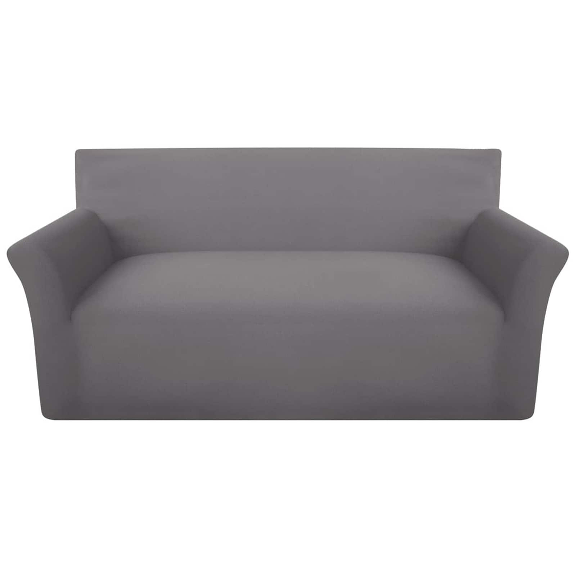 vidaXL Capa Cinzeto Sofá 3 lugares tecido 1