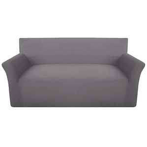 vidaXL Capa Cinzeto Sofá 3 lugares tecido