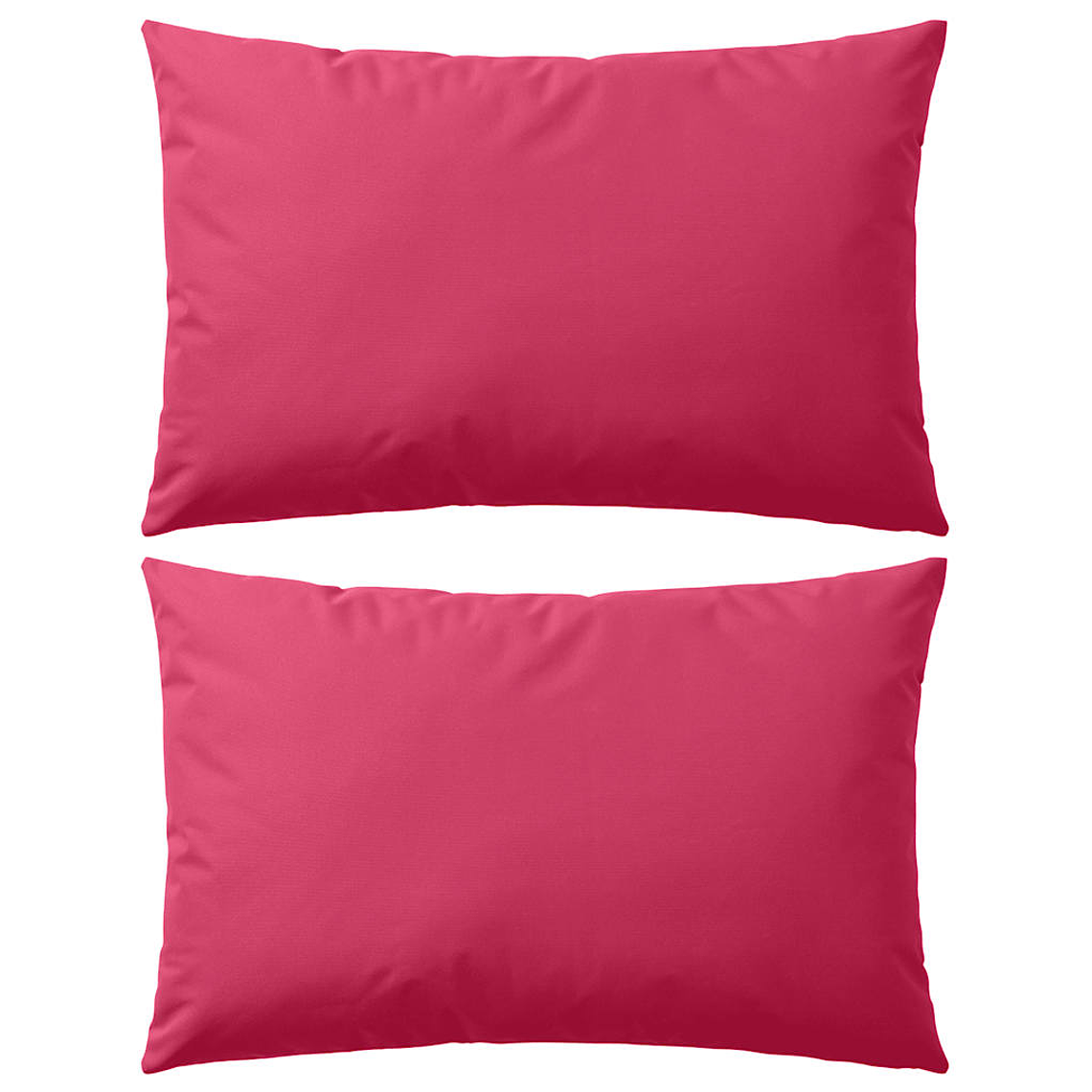 vidaXL Almofadas para exterior 2 pcs 60x40 cm rosa 2