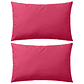 vidaXL Almofadas para exterior 2 pcs 60x40 cm rosa - thumbnail 2