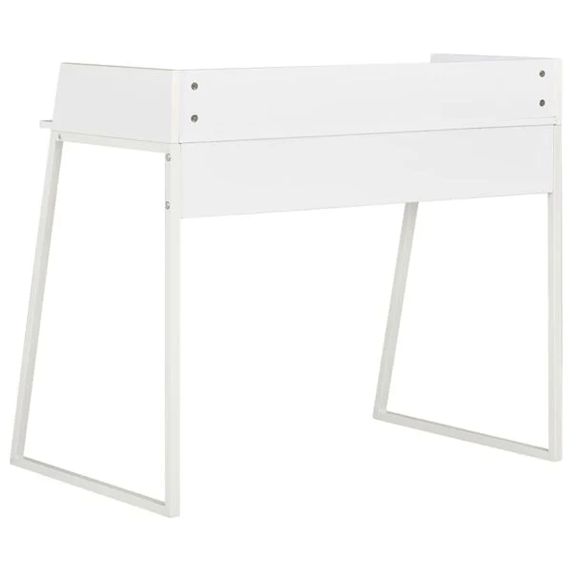 Secretária Branca 90x60x88 cm vidaXL | Mesa de Escritório Moderna com Design Simples e Funcional 6