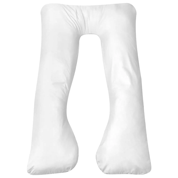 Almofada de Gravidez 90x145 cm Branco | Almofada de Amamentação e Suporte Corporal 4