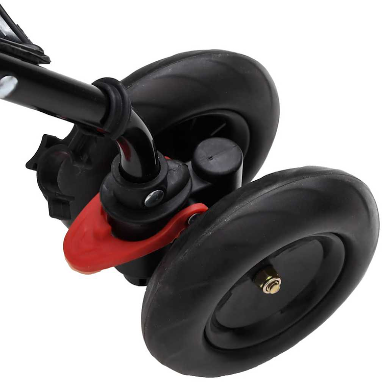  Carrinho de Bebé em Aço Cinzento Claro e Preto - Mobilidade e Estilo 7