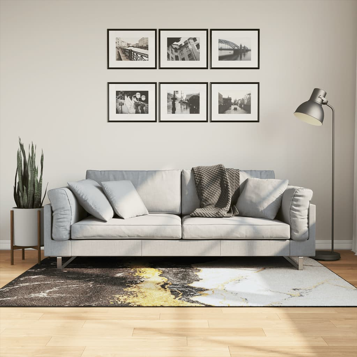 vidaXL Tapete lavável antiderrapante 120x180 cm multicor 1