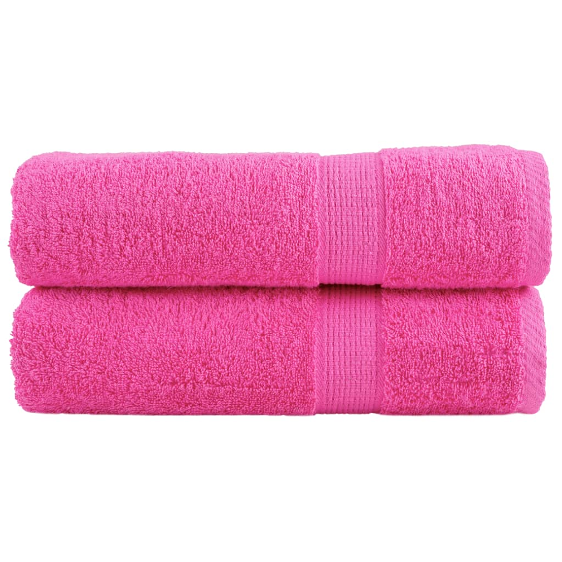 vidaXL Toalhas de banho premium SOLUND 2 pcs 100x150 cm 600 gsm 1