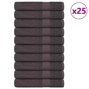vidaXL Toalhas de sauna FROGN 25 pcs 80x200cm 360 g/m² antracite