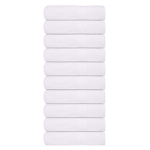 vidaXL Toalhas de mãos FROGN 10 pcs 50x100 cm 360 g/m² branco