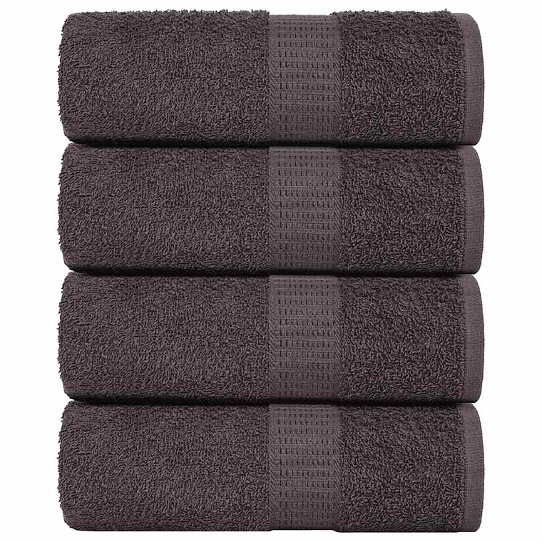 vidaXL Panos FROGN 4 pcs 15x21 cm 360 g/m² antracite 1