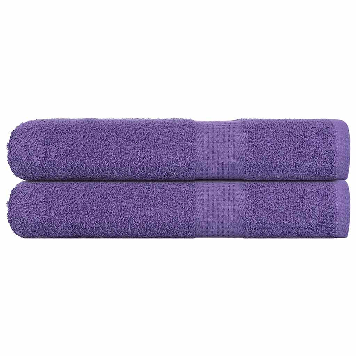 vidaXL Toalhas de sauna FROGN 2 pcs 80x200 cm 360 g/m² roxo 1