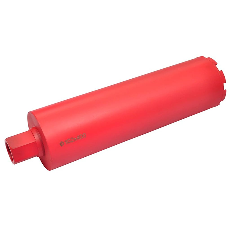 Broca de Nucleo de Diamante Seco ou Molhado 102mm X 400 mm 1