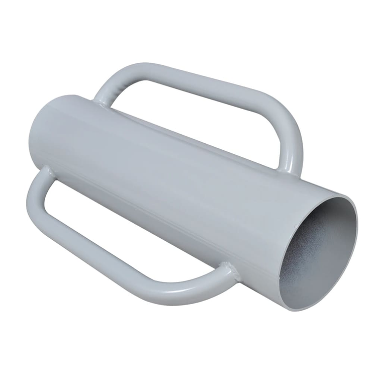 vidaXL Aplicador de postes vedação com pegas aço 1